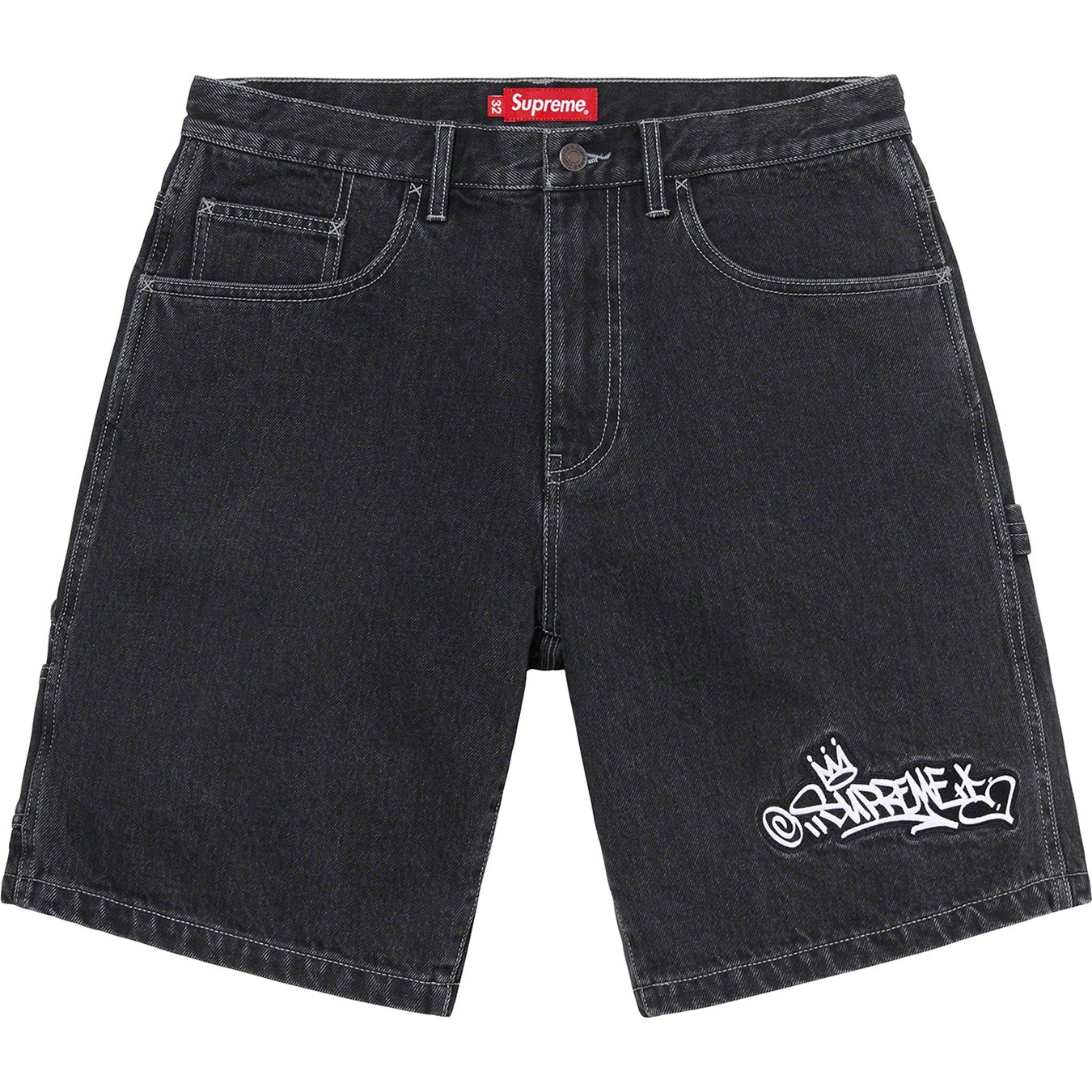 Handstyle Denim Painter Short view 11